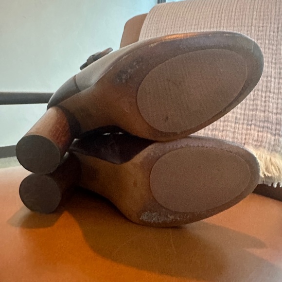 Sezane High Sara Boots in Natural Heritage Leather, size 7 - Picture 7 of 9